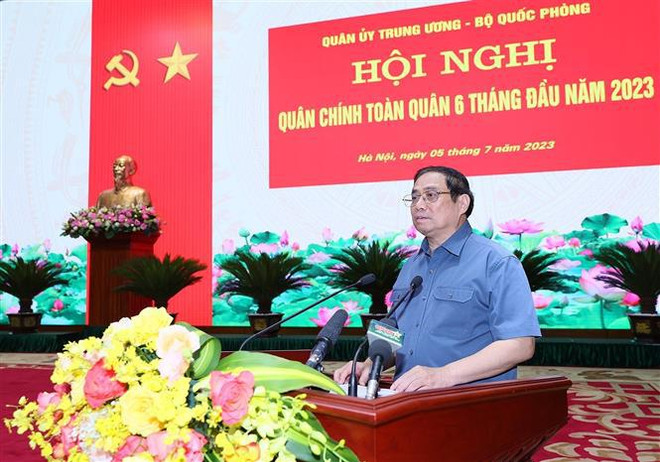 Le Premier ministre Pham Minh Chinh assigne des tâches à l’armée ảnh 1 Le Premier ministre Pham Minh Chinh assigne des tâches à l’armée ảnh 1