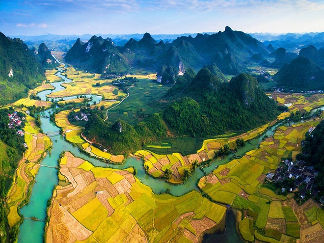 Nouvel itinéraire expérientiel dans le géoparc mondial Non Nuoc Cao Bang ảnh 1 Nouvel itinéraire expérientiel dans le géoparc mondial Non Nuoc Cao Bang ảnh 1