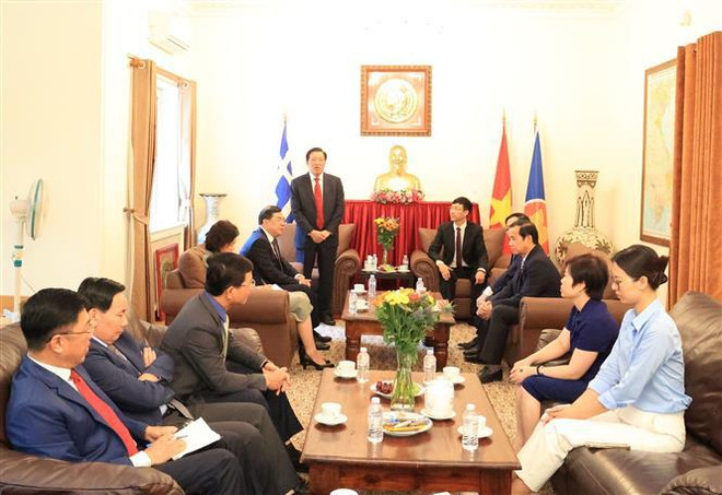 Vietnam et Grèce sont déterminés à booster leur coopération bilatérale ảnh 1 Vietnam et Grèce sont déterminés à booster leur coopération bilatérale ảnh 1
