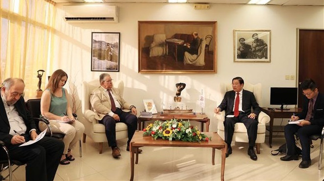 Vietnam et Grèce sont déterminés à booster leur coopération bilatérale ảnh 3 Vietnam et Grèce sont déterminés à booster leur coopération bilatérale ảnh 3
