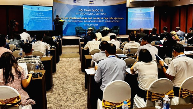 Séminaire international consacré aux lois sur les frontières territoriales ảnh 1 Séminaire international consacré aux lois sur les frontières territoriales ảnh 1