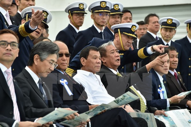 Le président philippin est ouvert à l'idée d'organiser des exercices militaires avec le Japon ảnh 1 Le président philippin est ouvert à l'idée d'organiser des exercices militaires avec le Japon ảnh 1