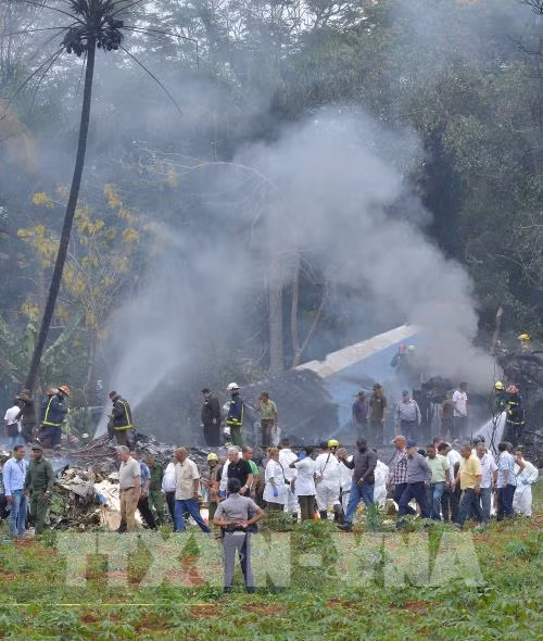 Message de sympathie à Cuba suite à l’accident d’avion ảnh 1 Message de sympathie à Cuba suite à l’accident d’avion ảnh 1