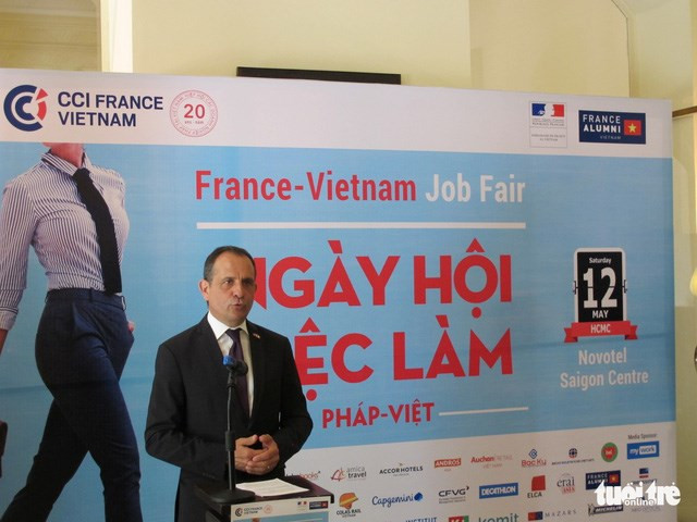 300 personnes trouvent des emploi au Salon de l’emploi Vietnam-France ảnh 1 300 personnes trouvent des emploi au Salon de l’emploi Vietnam-France ảnh 1
