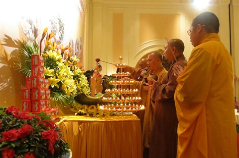 Célébration du Nouvel An theravada à Hanoi ảnh 2 Célébration du Nouvel An theravada à Hanoi ảnh 2