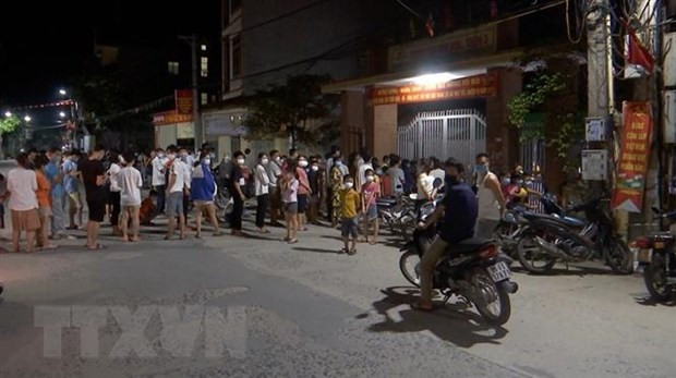 COVID-19 : Bac Ninh applique la distanciation sociale dans le district de Thuân Thanh ảnh 1 COVID-19 : Bac Ninh applique la distanciation sociale dans le district de Thuân Thanh ảnh 1
