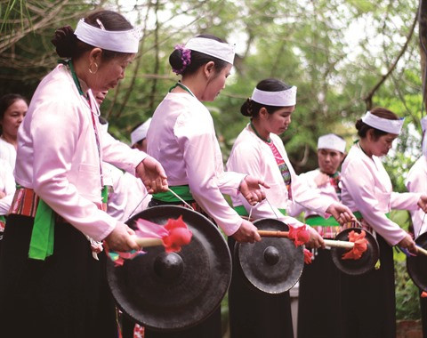 Les gongs, un art ancré dans la culture Muong ảnh 1 Les gongs, un art ancré dans la culture Muong ảnh 1