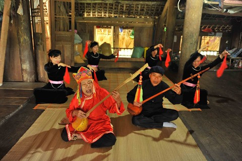 La danse cultuelle then chez les Tày et les Nùng ảnh 3 La danse cultuelle then chez les Tày et les Nùng ảnh 3