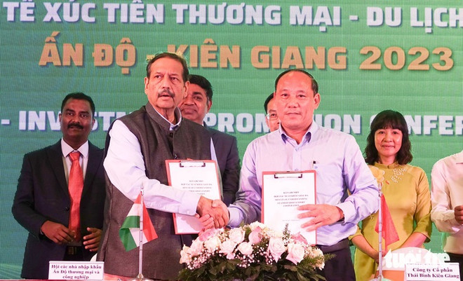 Kiên Giang et l’Inde promeuvent leurs liens commerciaux et touristiques ảnh 1 Kiên Giang et l’Inde promeuvent leurs liens commerciaux et touristiques ảnh 1