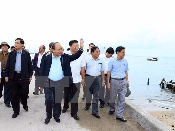 Typhon Damrey : le Premier ministre se rend à Khanh Hoa ảnh 1