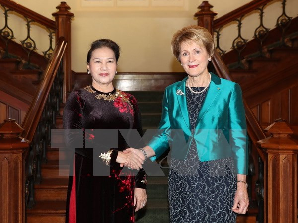 La présidente de l’AN Nguyên Thi Kim Ngân reçoit le gouverneur de l'Australie-Occidentale ảnh 1 La présidente de l’AN Nguyên Thi Kim Ngân reçoit le gouverneur de l'Australie-Occidentale ảnh 1