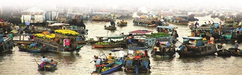 Cinq marchés flottants célèbres du delta du Mékong ảnh 2 Cinq marchés flottants célèbres du delta du Mékong ảnh 2
