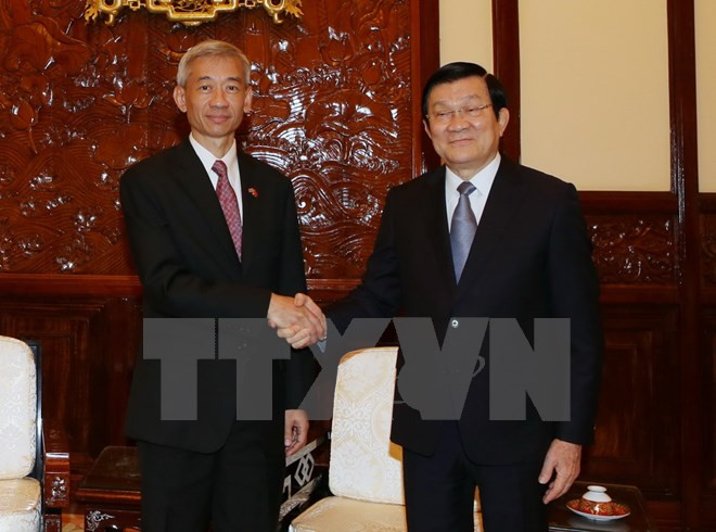 L’ambassadeur thaïlandais reçu par le chef de l'Etat vietnamien ảnh 1 L’ambassadeur thaïlandais reçu par le chef de l'Etat vietnamien ảnh 1