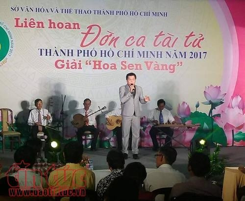 Ouverture du Festival «don ca tài tu» de Hô Chi Minh-Ville ảnh 1 Ouverture du Festival «don ca tài tu» de Hô Chi Minh-Ville ảnh 1