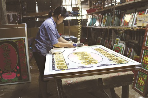 Peinture sur verre inversé, une tradition à conserver ảnh 4 Peinture sur verre inversé, une tradition à conserver ảnh 4