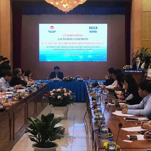 Lancement du projet de développement du système national d'information sur l'investissement ảnh 1 Lancement du projet de développement du système national d'information sur l'investissement ảnh 1