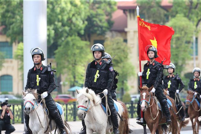La Police mobile à cheval voit le jour ảnh 1 La Police mobile à cheval voit le jour ảnh 1