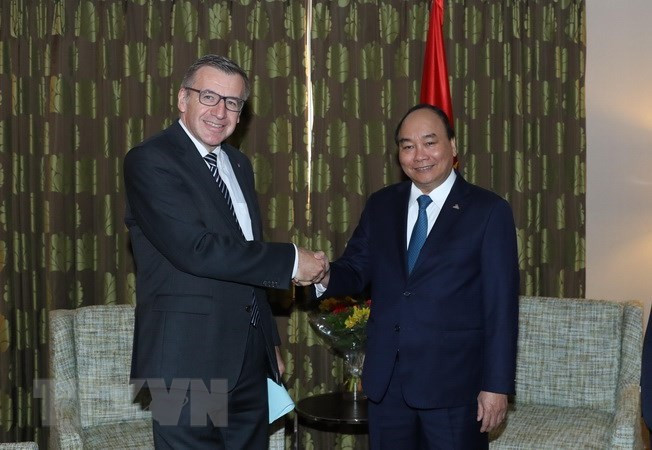 Le PM Nguyên Xuân Phuc rencontre l’ancien ministre belge des Affaires étrangères Steven Vanackere ảnh 1 Le PM Nguyên Xuân Phuc rencontre l’ancien ministre belge des Affaires étrangères Steven Vanackere ảnh 1