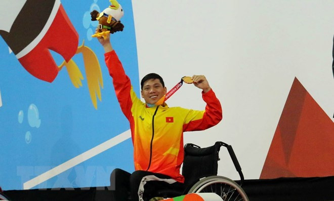 Asian Para Games 2018 : grande performance de la délégation vietnamienne ảnh 1 Asian Para Games 2018 : grande performance de la délégation vietnamienne ảnh 1