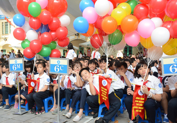 Vietnam: rentrée scolaire pour près de 20 millions d’élèves et étudiants ảnh 1 Vietnam: rentrée scolaire pour près de 20 millions d’élèves et étudiants ảnh 1
