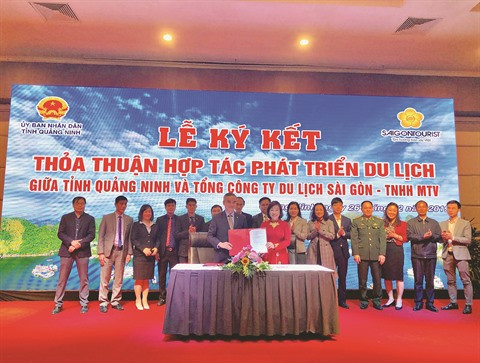 Saigontourist et Quang Ninh vers une coopération touristique ảnh 1 Saigontourist et Quang Ninh vers une coopération touristique ảnh 1