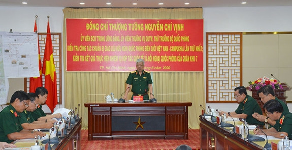 La préparation de l’échange de défense Vietnam-Cambodge va bon train ảnh 1 La préparation de l’échange de défense Vietnam-Cambodge va bon train ảnh 1