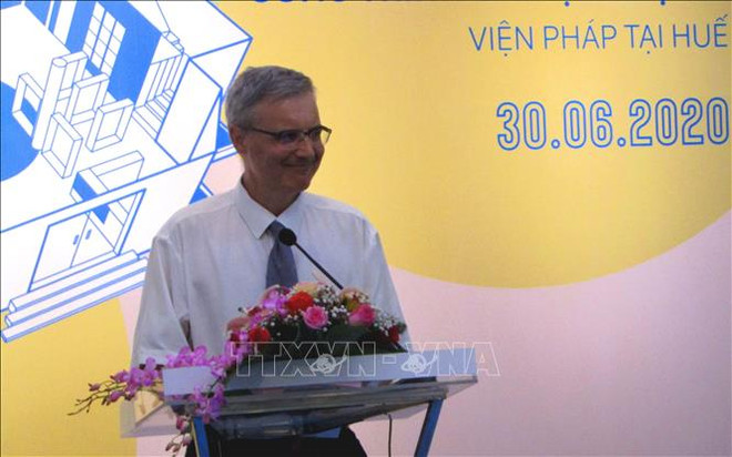 Fin de la rénovation de l’Institut français de Hue ảnh 1 Fin de la rénovation de l’Institut français de Hue ảnh 1