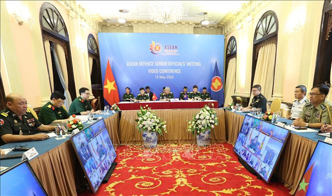 Ouverture de la téléconférence des hauts officiels de la défense de l'ASEAN ảnh 1 Ouverture de la téléconférence des hauts officiels de la défense de l'ASEAN ảnh 1