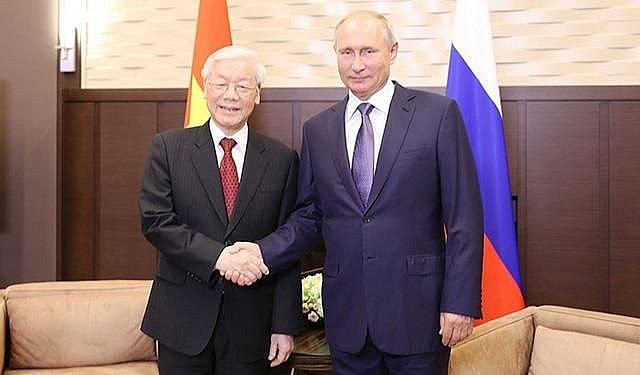 Vietnam-Russie: Messages de félicitations pour les 70 ans de l'établissement des liens diplomatiques ảnh 1 Vietnam-Russie: Messages de félicitations pour les 70 ans de l'établissement des liens diplomatiques ảnh 1