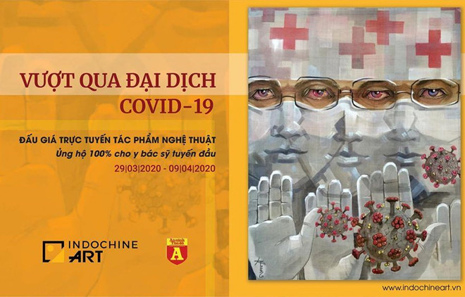 Des ventes aux enchères en ligne pour collecter des fonds destinés à la lutte contre le COVID-19 ảnh 1 Des ventes aux enchères en ligne pour collecter des fonds destinés à la lutte contre le COVID-19 ảnh 1