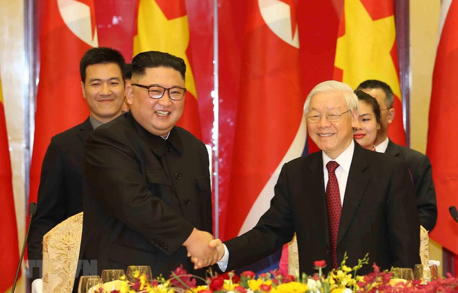 Félicitations pour l’anniversaire de la fondation de la RPDC ảnh 1 Félicitations pour l’anniversaire de la fondation de la RPDC ảnh 1
