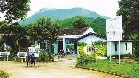 Quang Ninh a son "village des fresques" ảnh 2