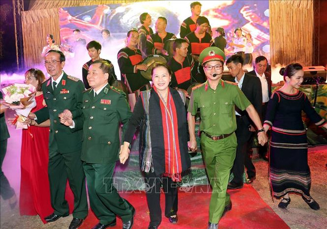 La présidente de l’Assemblée nationale participe à un programme printanier à Dak Lak ảnh 1 La présidente de l’Assemblée nationale participe à un programme printanier à Dak Lak ảnh 1