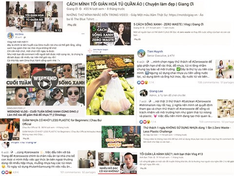 Les jeunes Vietnamiens vers un mode de vie plus écolo ảnh 2 Les jeunes Vietnamiens vers un mode de vie plus écolo ảnh 2