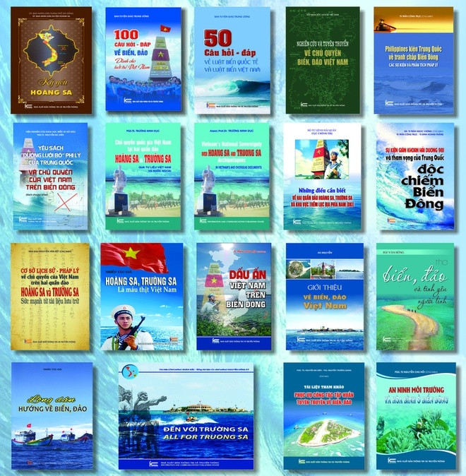 Publication d’une série de livres affirmant la souveraineté maritime et insulaire du Vietnam ảnh 1 Publication d’une série de livres affirmant la souveraineté maritime et insulaire du Vietnam ảnh 1