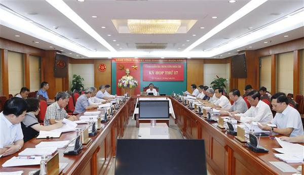 La 17e réunion de la Commission centrale du contrôle du Parti ảnh 1 La 17e réunion de la Commission centrale du contrôle du Parti ảnh 1