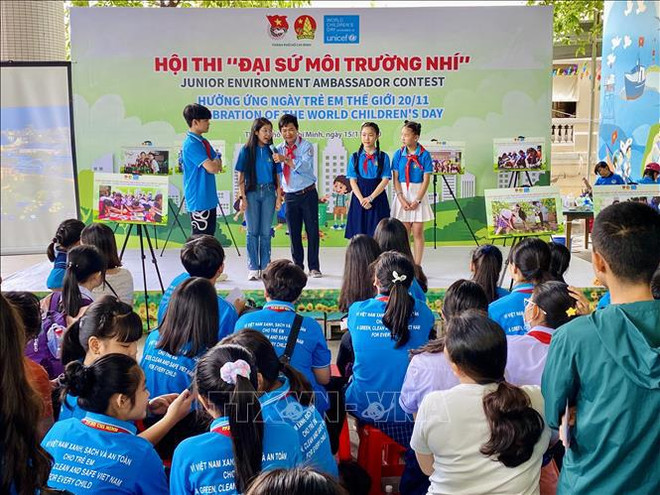 Les enfants participent à la protection de l’environnement ảnh 2