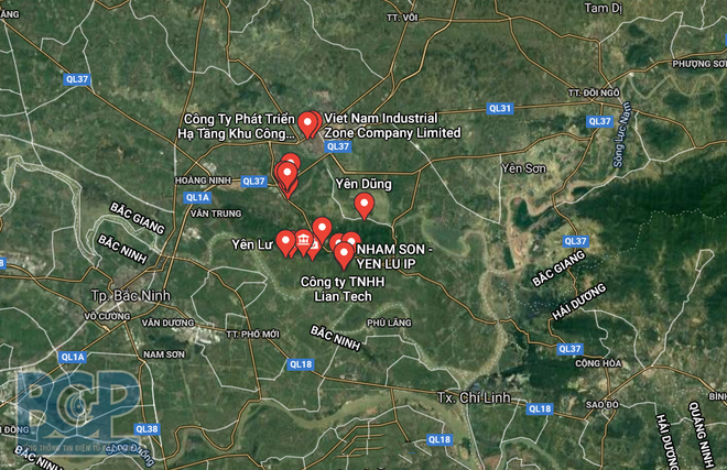 Bac Giang accueille deux nouveaux projets de développement de zones industrielles ảnh 1