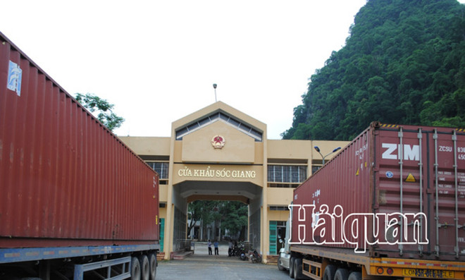 La Chine rétablit le dédouanement à un poste-frontière avec le Vietnam ảnh 1 La Chine rétablit le dédouanement à un poste-frontière avec le Vietnam ảnh 1