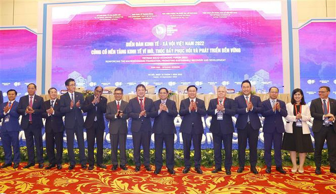 Ouverture du Forum socio-économique du Vietnam 2022 ảnh 3 Ouverture du Forum socio-économique du Vietnam 2022 ảnh 3