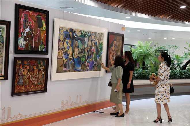 Da Nang organise une grande exposition régionale des beaux-arts ảnh 1 Da Nang organise une grande exposition régionale des beaux-arts ảnh 1
