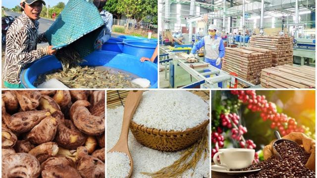 Exportations : neuf produits agricoles franchissent la barre du milliard de dollars ảnh 1 Exportations : neuf produits agricoles franchissent la barre du milliard de dollars ảnh 1
