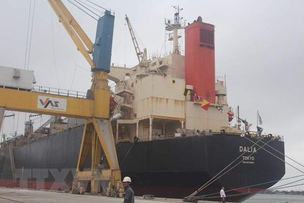 Thanh Hoa : inauguration d'une nouvelle ligne de fret maritime ảnh 1 Thanh Hoa : inauguration d'une nouvelle ligne de fret maritime ảnh 1