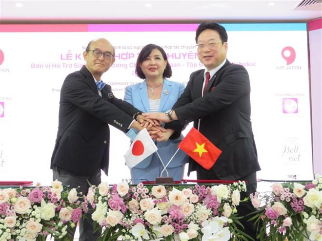 Un hôpital de Can Tho et ses partenaires japonais coopèrent dans le traitement de l'infertilité ảnh 1 Un hôpital de Can Tho et ses partenaires japonais coopèrent dans le traitement de l'infertilité ảnh 1