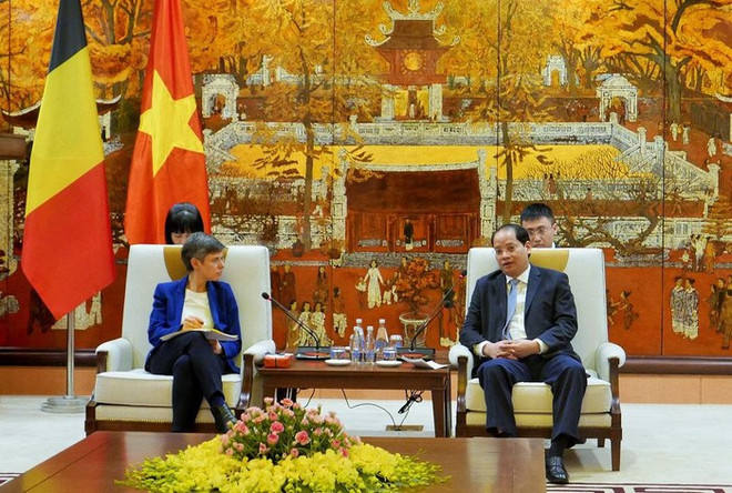 Renforcement de la coopération entre Hanoï et la province belge d'Anvers ảnh 1 Renforcement de la coopération entre Hanoï et la province belge d'Anvers ảnh 1