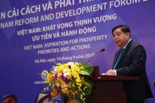 Ouverture du forum de réforme et de développement du Vietnam 2019 ảnh 1 Ouverture du forum de réforme et de développement du Vietnam 2019 ảnh 1