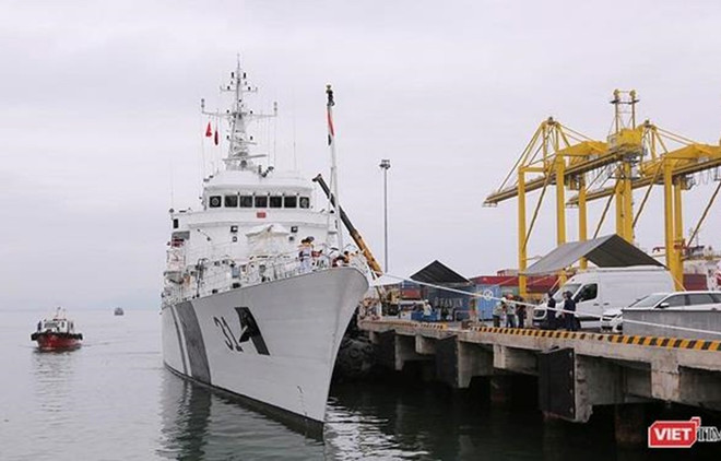 Le navire ICGS VIJT des Garde-côtes indiens à Da Nang ảnh 1 Le navire ICGS VIJT des Garde-côtes indiens à Da Nang ảnh 1