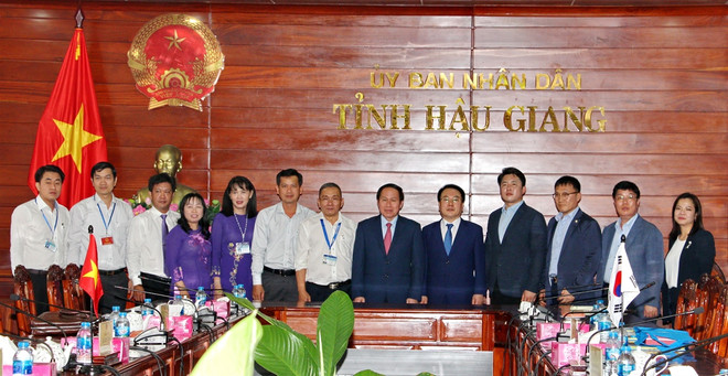 ​Hau Giang cherche à renforcer sa coopération avec la province sud-coréenne de Jeollanam-do ảnh 1