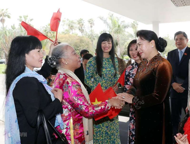 La présidente de l'AN vietnamienne Nguyên Thi Kim Ngân entame sa visite officielle au Maroc ảnh 1 La présidente de l'AN vietnamienne Nguyên Thi Kim Ngân entame sa visite officielle au Maroc ảnh 1