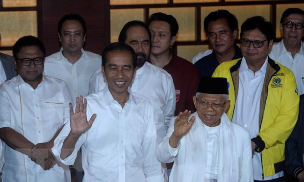 Félicitations au président indonésien Joko Widodo ảnh 1 Félicitations au président indonésien Joko Widodo ảnh 1